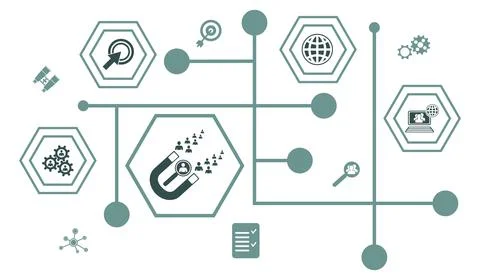 Concept of prospects Stock Illustration