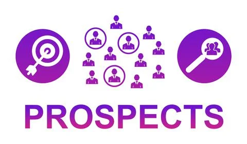 Concept of prospects Stock Illustration