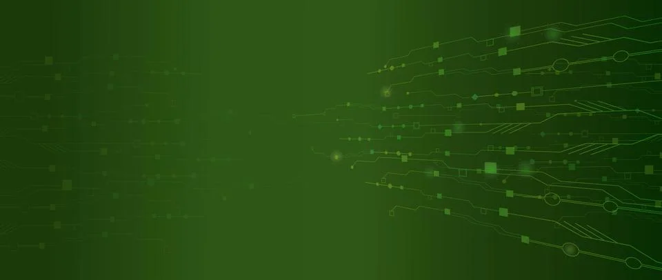 The concept of quantum computer technologies.  イラスト素材