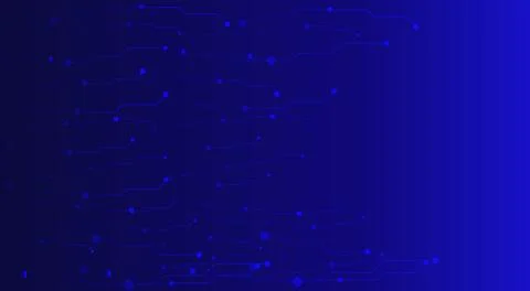 Concept of quantum computer technology, internet, technological science bac.. Stock Illustration