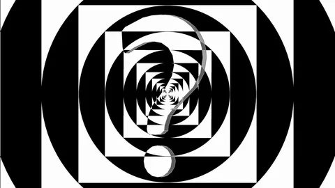 Concept-the question mark Stock Footage 69764251