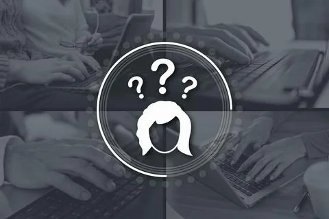 Concept of question Stock-Fotos