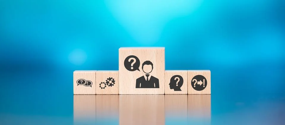 Concept of question Foto stock