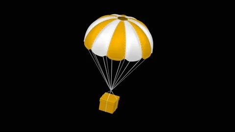 Concept - The quick delivery. 3D rendering. Stock Footage 201325858