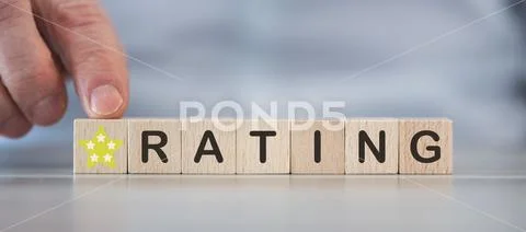 Concept of rating Stock Photos