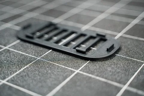 From Concept to Reality: 3D Printed Prototype Part Model Stock Photos