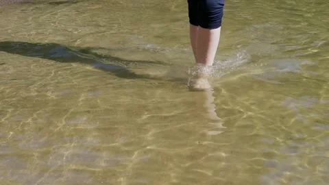 Concept of recreation on beaches, rivers, Video stock 332456745