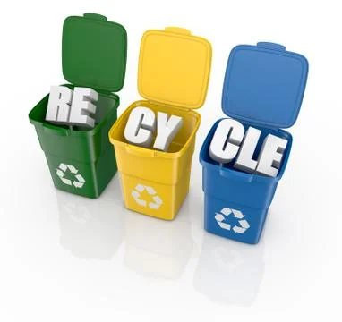 Concept of recycling Stock Illustration