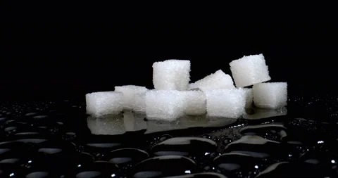 Concept of Reducing sugar consumption to prevent and control noncommunicable Stock Footage 147035341