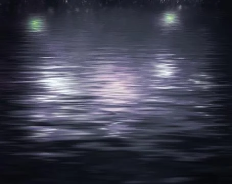 Concept reflection on the surface of the water Stock Photos