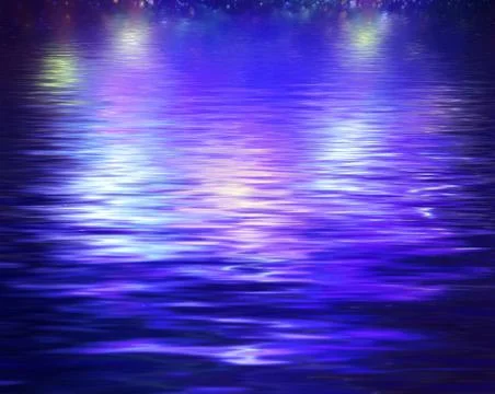 Concept reflection on the surface of the water Stock-Fotos