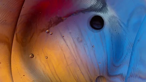 Concept of research at the cellular level, a cell in its environment, an egg Vidéo 127101908