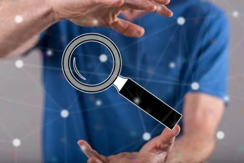 Concept of research Stock-Fotos