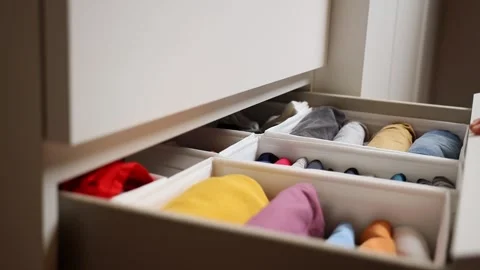 The concept of restoring order, cleaning, cluttering, organizing space. Stock Footage 296847008