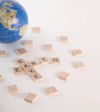 Concept: "Save Earth" Stock Photos