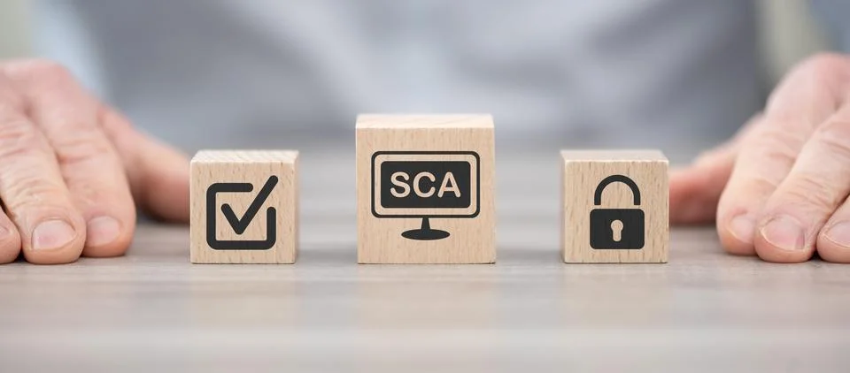 Concept of sca Stock Photos
