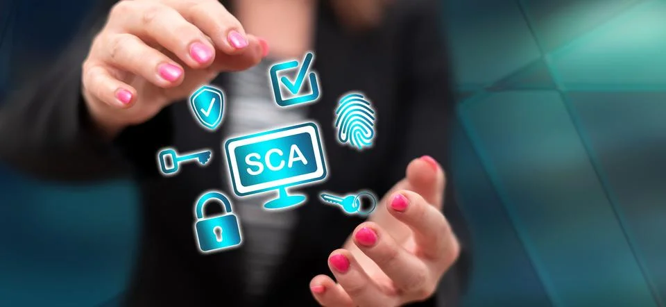Concept of sca Foto stock