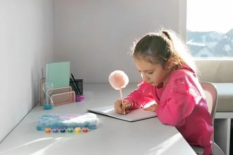 Concept of school, homework and the beginning of the school year Stock Photos