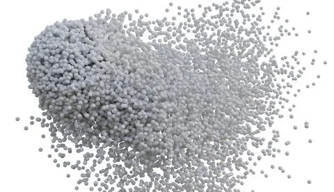 Concept of science physics rendering balls Illustrazione stock
