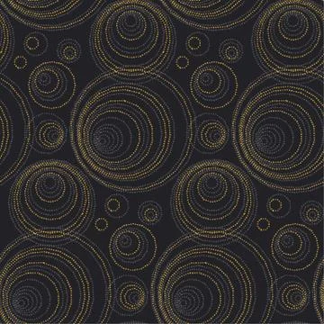 Concept seamless luxury pattern with dots and lines for header, card, backgro Illustrazione stock