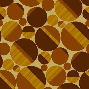 Concept seamless pattern in natural wood colors Stock Illustration