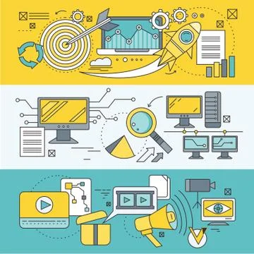 Concept Search Engine Optimization イラスト素材