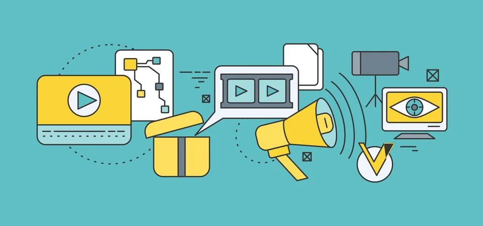 Concept Search Engine Optimization Stockillustratie