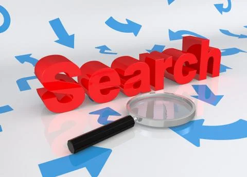 Concept of search Illustration