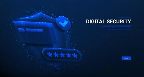 Concept of secure online payments Stock Illustration