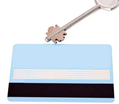 Concept of security of bank card Stock Photos