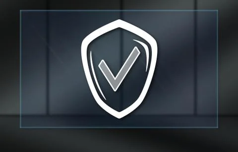 Concept of security validation Stock Illustration