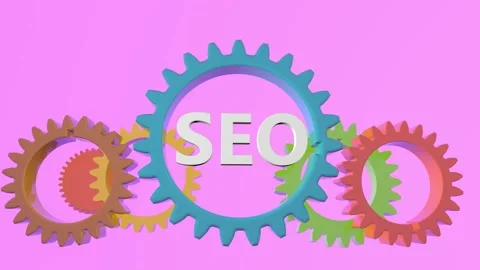 Concept of selecting keyword with SEO tool, Keyword research for SEO marketing Stock Footage 230417979