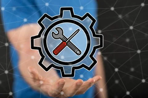 Concept of settings Stock-Fotos