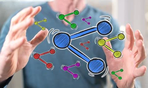 Concept of share Stock-Fotos