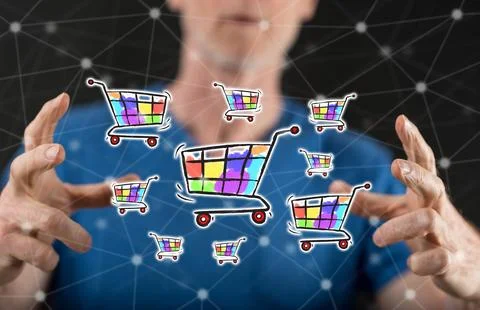 Concept of shopping Stock-Fotos