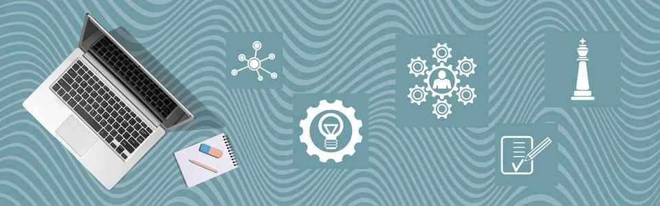 Concept of skills Stock Photos