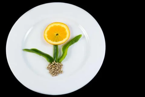 Concept for smart eating Fotos Stock