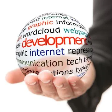 Concept of social development Illustrazione stock