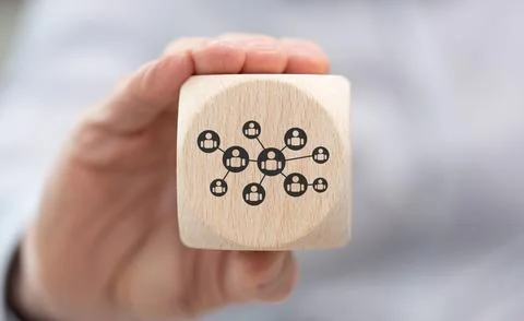 Concept of social network Фото