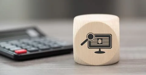 Concept of software testing Stockfoto's