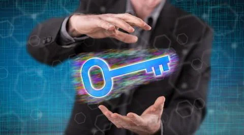 Concept of solution Stock Photos