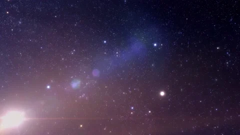 The concept of space exploration and the colonization of distant planets in t Stock Footage 137604122