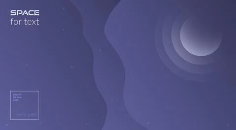 Concept, space, infinite universe. Illustrazione stock