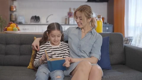 The concept of spending quality time with children. Stock Footage 148654196