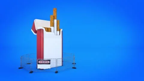 Concept stop sigarette, Stock Illustration