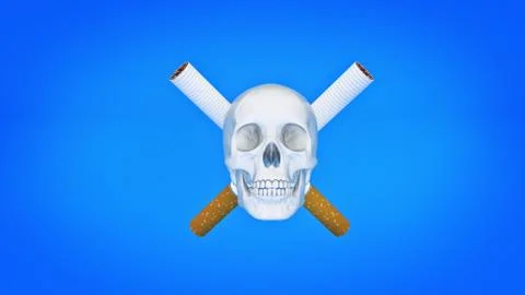 Concept stop sigarette, Stock Illustration