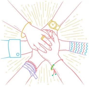 Concept of a successfully concluded transaction i Stock Illustration