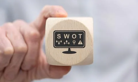 Concept of swot Stock-Fotos