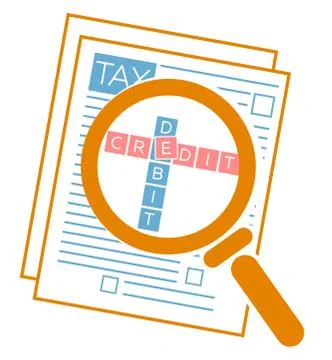 Concept tax audit Stock Illustration