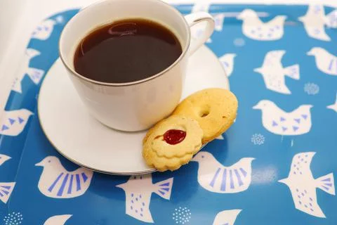 Concept: Tea preparation. Stock Photos